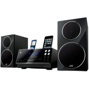 JVC UX-F3BE Compact systeem (Apple iPod-Dual Dock, USB 2.0)