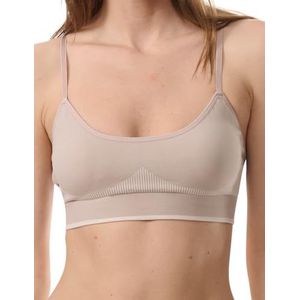 adidas Bralette Sportbeha voor dames, wit, XL