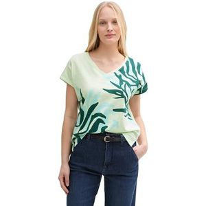 TOM TAILOR T-shirt voor dames, 37763 - Touch Of Mint, XS