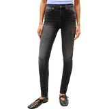 TOMMY JEANS Dames Nora MD SKN DI1286 DW0DW22152, Denim, 24W/28L, Denim (Denim Zwart), 24W / 28L