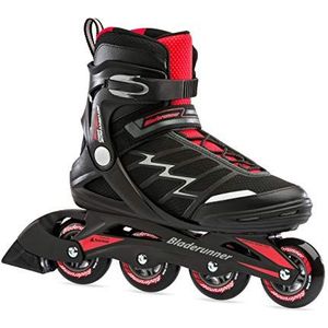 Rollerblade Bladerunner Advantage Pro XT fitness-inline skates voor heren, zwart en rood, inlineskates,12