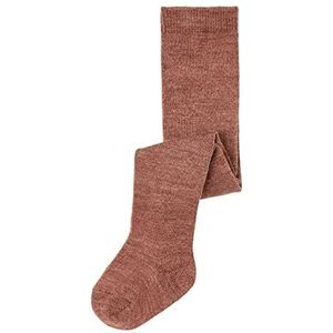 NAME IT Baby Girls NBFWAKTA Wool/VIS Pantybroek XXII Panty's, Cognac, 62/68, cognac, 62/68 cm