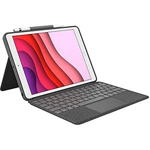 Logitech Combo Touch voor iPad (7e en 8e generatie), Italiaans QWERTY-toetsenbord