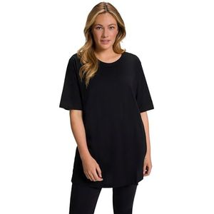 Ulla Popken Dames T-shirt met ronde hals