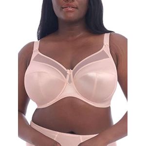 GODDESS Dames Kayla Underwire Banded Bra, halfdoorzichtig, Parels rozerood (Pearl Blush), 90E
