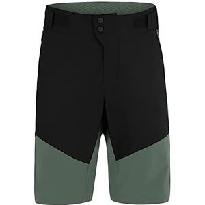 Ziener Fietsshorts voor heren, fietsbroek met binnenbroek, mountainbike/outdoor/vrije tijd, ademend, sneldrogend, gewatteerde Nasek X-gel