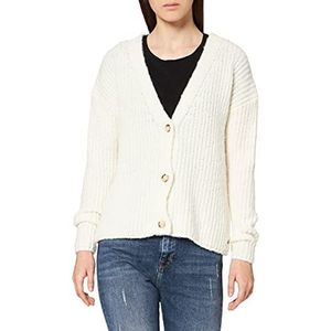 bugatti Gebreid damesjack, ecru, L