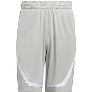 adidas Heren Shorts (1/2) Pro Block Short, Metal Grey/White, IC2432, M11