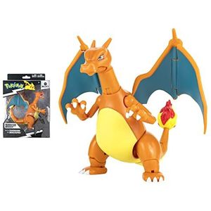 Bandai - Pokémon - Verzamelfiguur Charizard 12 cm - JW2408 (willekeurig model)