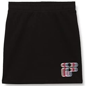 FILA Sovere Graphic Logo Rok voor meisjes, zwart, 158/164 cm