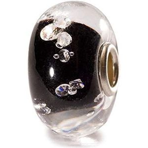 Trollbeads Diamanten - Bead, zwart TGLBE-00070
