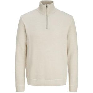Jack & Jones Jprbluchrister Knit Half Zip, Pure kasjmier. Details: twist, L