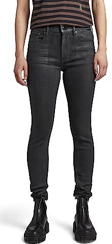 G-Star - 3301 - Skinny Jeans - Intens Zwart - 5-pocketconstructie