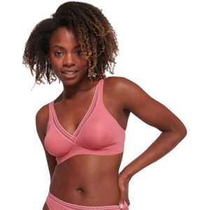 Sloggi Dames Body Adapt Twist T-Shirt Bra Gevoerde beha, Desert Rose, L, desert roze, L