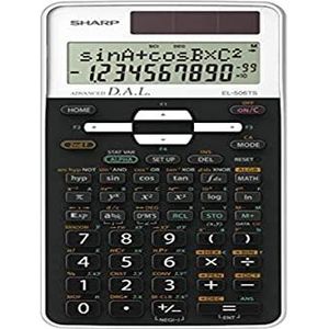 Sharp Wetenschappelijke rekenmachine, oranje EL 506ts-