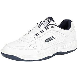 Gola Belmont Lace Wide Fitnessschoenen voor heren, Wit Navy, 46 EU