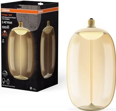 LED Lamp - Dimbaar - Warm Wit - Kunststof - Decoratief