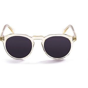 Ocean Sunglasses Cyclops Zonnebril, uniseks, volwassenen, transparant, wit/goud/smoke lens