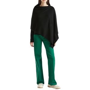 United Colors of Benetton cape, Zwart, Eén maat