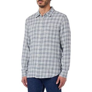 MUSTANG heren Style Clemens Blue Flanel Geruit overhemd Blue_m_check 12490