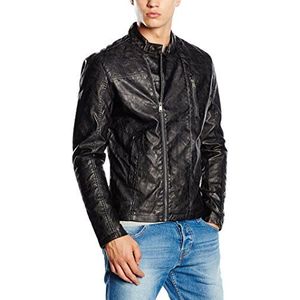 Guess Biker Jacket Herenjas - blauw - S