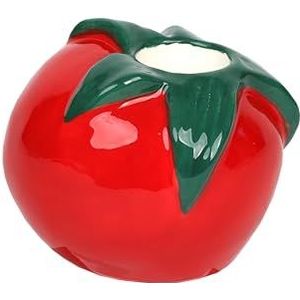 Gracie glazen kaarsenhouder groen 18 cm