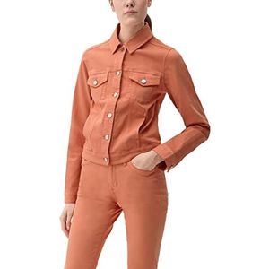 s.Oliver Jeansjack voor dames, oranje, 36