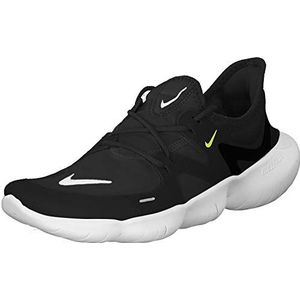 Nike Nike Free Rn 5.0, hardloopwedstrijd voor heren, zwart wit/antraciet volt, 9 UK (44 EU), Zwart Zwart Wit Antraciet Volt 003, 40.5 EU