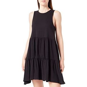 ONLY Vrouwelijke jurk zonder mouwen effen, zwart, XL