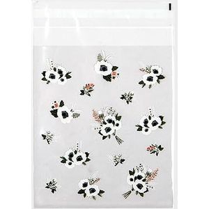 Dailylike Enveloppen, kunststof, transparant, 13 x 15 cm, 10 stuks