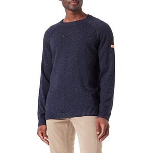 camel active Heren 409545/8K19 pullover, Night Blue, 3XL