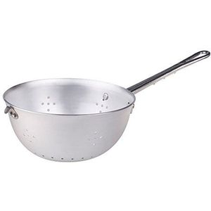 Pentole Agnelli Pastazeef met handvat en haak, aluminium, zilver 20 cm aluminium