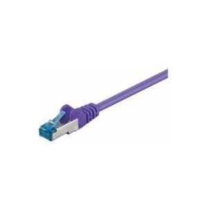 Microconnect 10m CAT6a netwerkkabel (stekker S/FTP (S-STP), RJ-45, RJ-45, violet