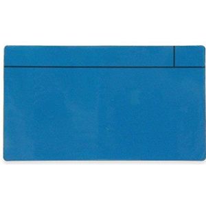 MagFlex® Grote magnetische Scrumboard magneet met glanzend blauw droog afvegen oppervlak (140 x 80 x 0,85 mm) (Pack van 100)
