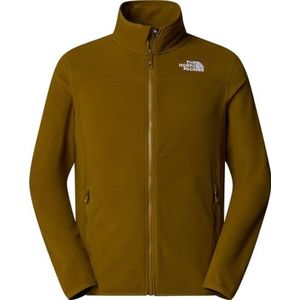 The North Face 100 Glacier Full Zip Fleecejack voor heren Moss Green S