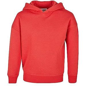 Urban Classics Meisjes capuchontrui Girls Hoody, basic sweatshirt met capuchon verkrijgbaar in 6 kleuren, maten 110/116-158/164, hugered, 110/116 cm