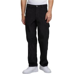 Urban Classics - Broek - Zwart - Corduroy - Loosefit