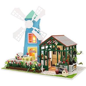 Local Makes A Comeback - creatieve cabine diy, bouwzandtafel huis windmolen, houten speelgoed model