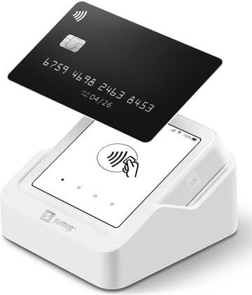 SumUp Solo - Creditcard Betaalkaartlezer - Met Laadstation - Volledige Touchscreen-interface