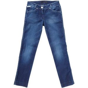 Calvin Klein Jeans CGB217 EJ1L6 jeansbroek voor meisjes, lang, skinny/slim fit (buis), blauw (d78), 164 cm