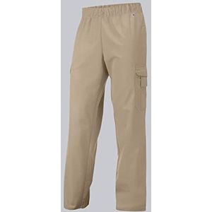 BP 1646-400-47-2XLn Unisex broek, met elastiek in de taille, 215,00 g/m2 stofmengsel, eierschalenkleuren, 2XLn