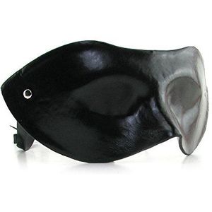S&M verduisterend masker, Zwart, one size