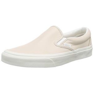 Vans Classic Slip-on sneakers, laag, uniseks, kinderen, Rose Leather Whispering Pink White, 34.5 EU