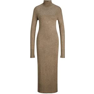 JACK & JONES JXCAT Soft ROLL Nek Jurk Knit SN Jurk, Brindle, M, brindle, M