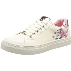 TOM TAILOR Meisjes 3273604 Sneakers, wit, 39 EU
