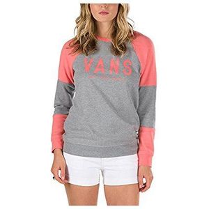 Vans Dames Fortune Crew Sweatshirt, meerkleurig (Grey Heather Grh), XL