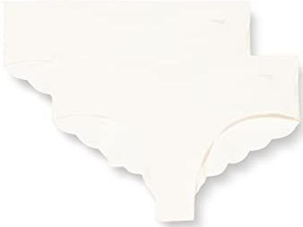 Sloggi Dames Zero Microvezel 2.0 H 2P Hipster, Angora., XS