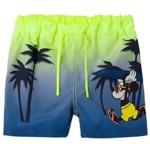 NAME IT Nmmmack Mickey Long Wdi Zwemshort, geel (safety yellow), 86 cm
