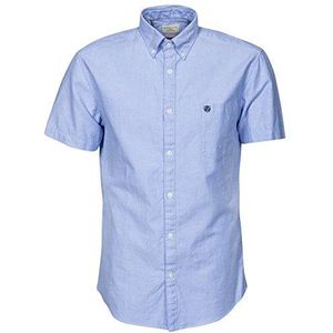 SELECTED HOMME Heren Regular Fit Business Shirt Collect Shirt. Ss R Noos H, lichtblauw, XXL