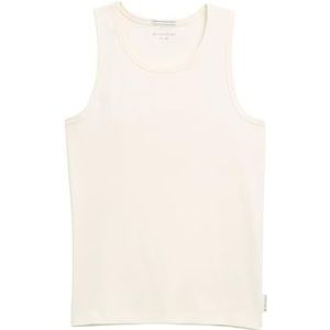 TOM TAILOR - Haltertop - Wolwit - Effen - Mouwloos